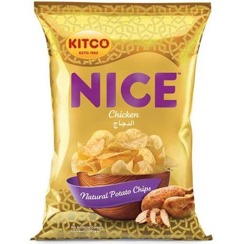 كتكو نايس رقائق شيبس بالدجاج 26جم