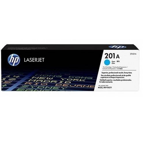 اتش بي حبر طابعة رقم201A موديل CF401A ازرق سماوي