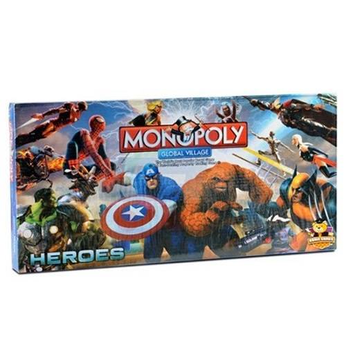 لعبة مونوبولي لوحة الابطال الخارقين رقم2058Y