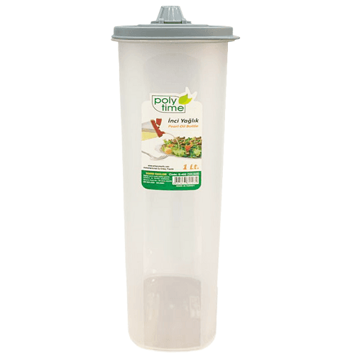 بولي تايم زجاجة زيت 1لتر موديل رقم.E-402