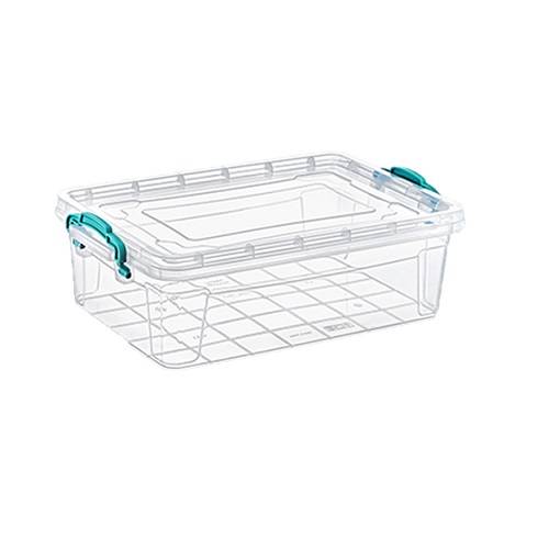 بولي تايم علبة بغطاء مستطيلة متعددة الاستخدامات 750مل شفاف موديل رقم.E-500