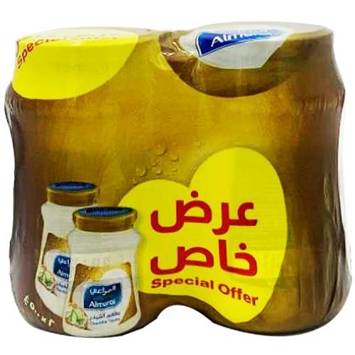 المراعي جبنة شيدر مطبوخة قابلة للدهن 500جم 2حبة