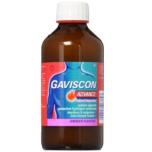 جافيكسون ادفانس شراب لعلاج حرقة المعدة وسوء الهضم بنكهة اليانسون 300مل