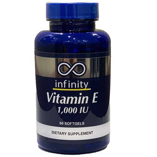 انفينيتي 1000IU فيتامين هـ 60كبسولة هلامية