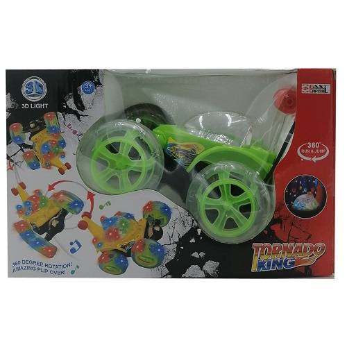 تورنادو كينج - لعبة السيارة الشقية مع ريموت كنترول وإضاءة وموسيقى رقم.Rc20033