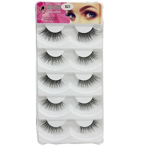 اكوا جلام رموش صناعية موديل رقم.B21