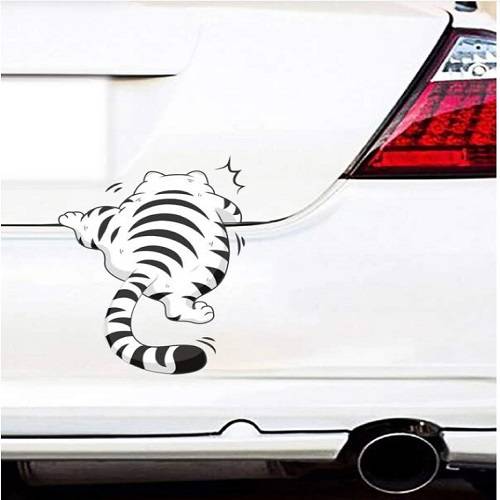 ملصق سيارة بطبعة قطة 1قطعة