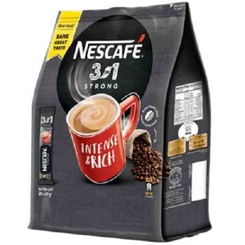 نسكافيه سترونغ قهوة سريعة التحضير 3في1 20جم 30ظرف