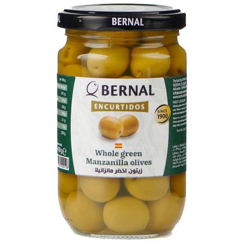 برنال زيتون اخضر حلو مانزانيلا 300جم