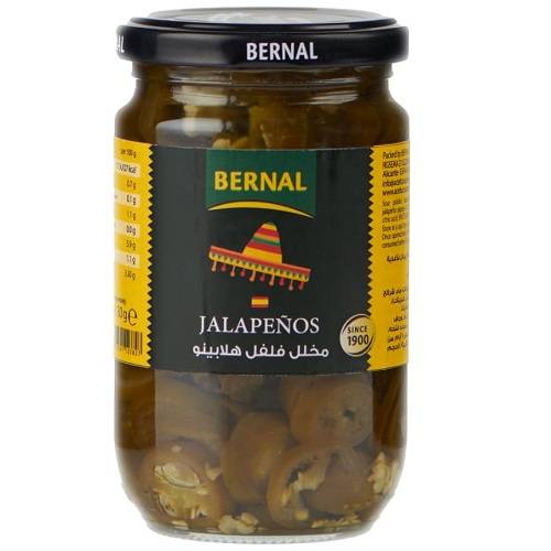 برنال مخلل فلفل هلابينو 300جم