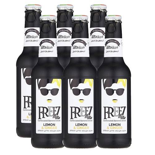 فريز مشروب غازي الليمون والزنجبيل 275مل 6حبه