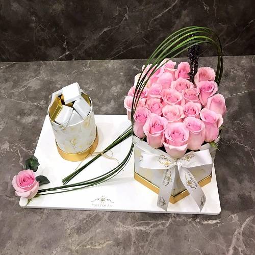 صينية الوردي الفاتح