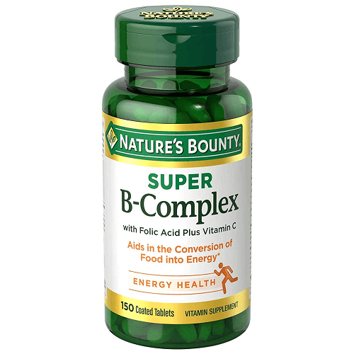 ناتشرز باونتي سوبر بي كومبليكس مع حمض الفوليك وفيتامين سي 150قرص