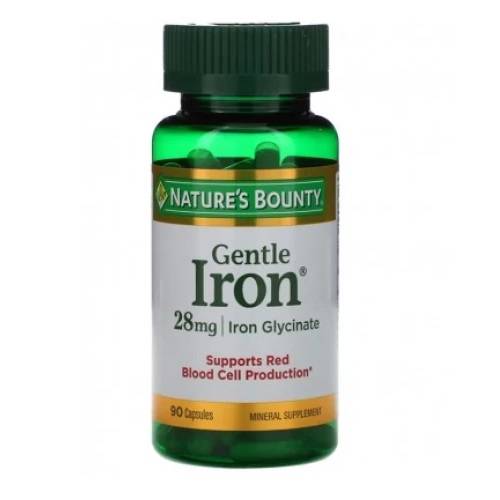 ناتشرز باونتي كبسولات الحديد 90كبسولة