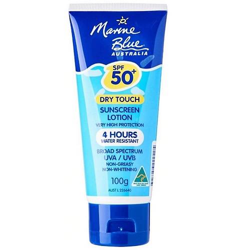 مارين بلو واقي شمس دراي تاتش لوشن بمعامل حماية+50 100جم