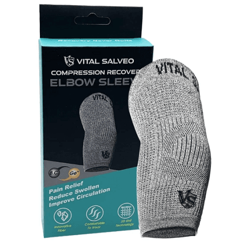 فيتال ساليفو داعم الكوع الضاغط رمادي فاتح 1قطعة