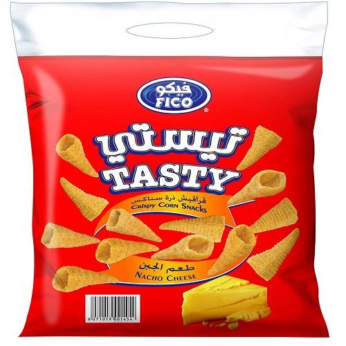 فيكو تيستي قراقيش ذرة سناكس بطعم الجبن 22جم 20حبة