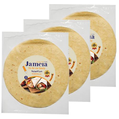 جمعية خبز التورتيلا 5قطع 450جم 3حبة