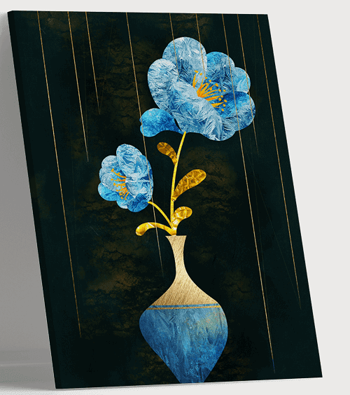 لوحة من الفن الحديث مصنوعة من خام الكانفس عالي الجودة مع اطار داخلي رقم.2252124