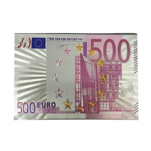 بي ترست ورق جنجفة كوتشينة علي شكل يورو موديل رقم.BT-76-3