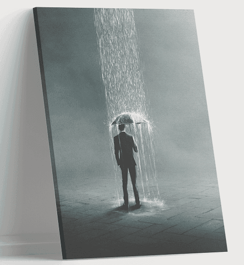 لوحة من الفن الحديث مصنوعة من خام الكانفس عالي الجودة مع اطار داخلي رقم.2252032