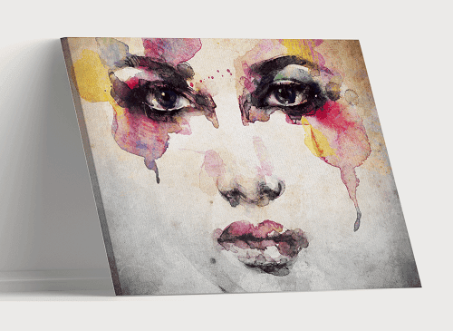 لوحة من الفن الحديث مصنوعة من خام الكانفس عالي الجودة مع اطار داخلي رقم.2252034