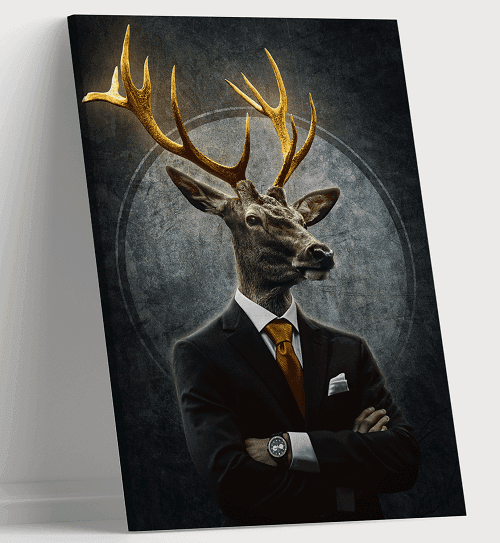 لوحة من الفن الحديث مصنوعة من خام الكانفس عالي الجودة مع اطار داخلي رقم.2252027