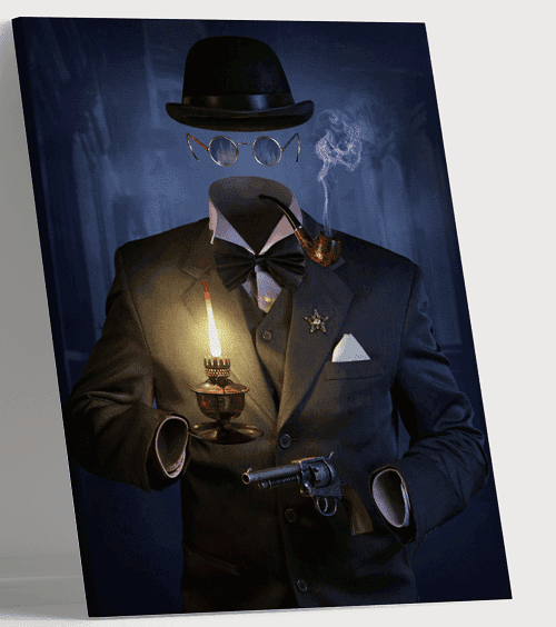 لوحة من الفن الحديث مصنوعة من خام الكانفس عالي الجودة مع اطار داخلي رقم.2252119