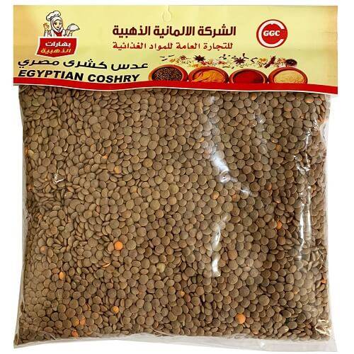 الذهبية عدس كشري مصري 700جم