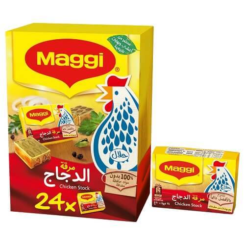 ماجي مرقة دجاج 2مكعب 24عبوة