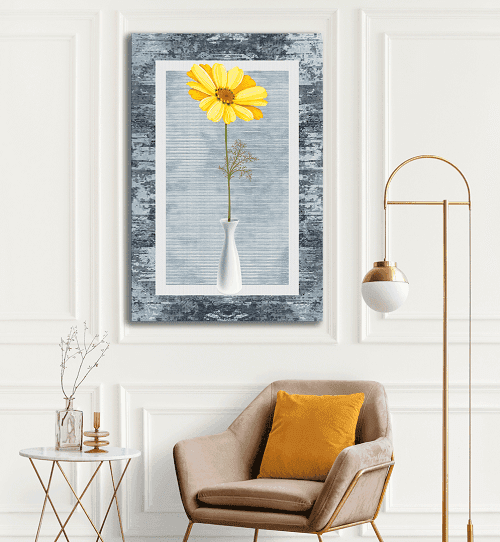 لوحة من الفن الحديث مختلطة مع التراث الخليجي من خام الكانفس عالي الجودة مع اطار داخلي رقم.2252397