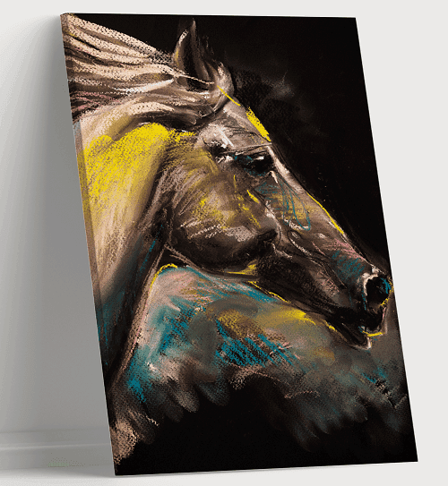 لوحة من الفن الحديث مصنوعة من خام الكانفس عالي الجودة مع اطار داخلي رقم.2252212