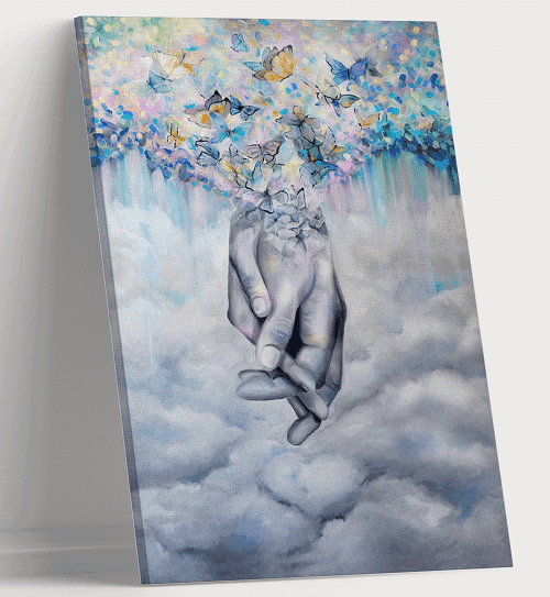 لوحة من الفن الحديث مصنوعة من خام الكانفس عالي الجودة مع اطار داخلي رقم.2252220