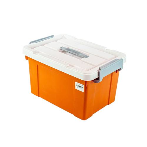 صندوق تخزين بمقبض علوي ومزالج برتقالى موديل رقم.CHKT540