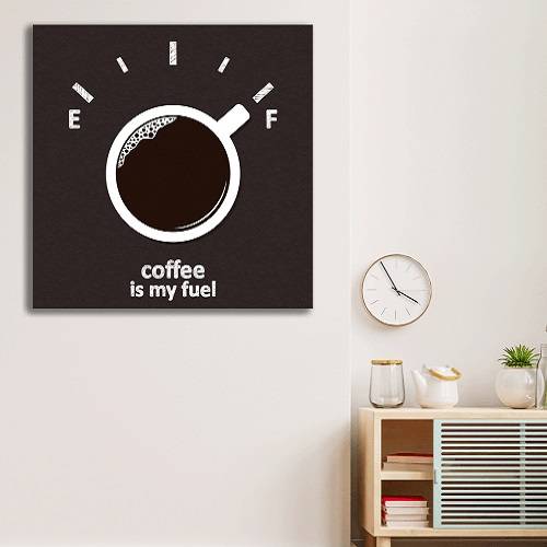 لوحة احادية للقهوة مصنوعة من خام الكانفس عالي الجودة مع اطار داخلي رقم.2252382