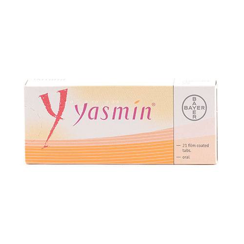 ياسمين لمنع الحمل وتقليل خطر الاصابة بتكيسات المبيض 21قرص مغلف رقم.100296