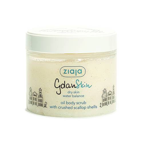 زياجا جدان سكين زيت مقشر للجسم للبشرة الجافة بقشور المحار المطحونة 300مل.113768