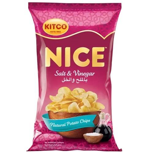 كتكو نايس رقائق شيبس بالملح والخل 110جم