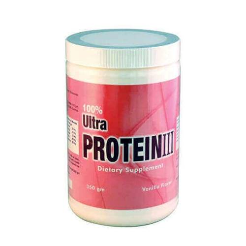 ميجا فارما الترا بروتين مكمل غذائي لزيادة الوزن وبناء العضلات بنكهة الفانيليا 350جم