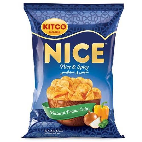 كتكو نايس رقائق شيبس نايس وسبايسي 26جم