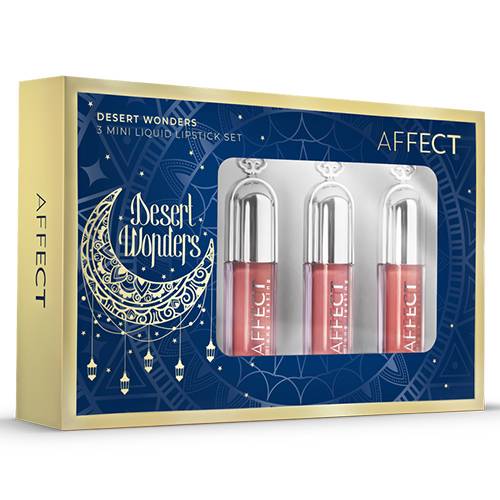 افكت ديزرت وندرز احمر شفاه سائل صغير 1.8مل 3قطع احمر.113413