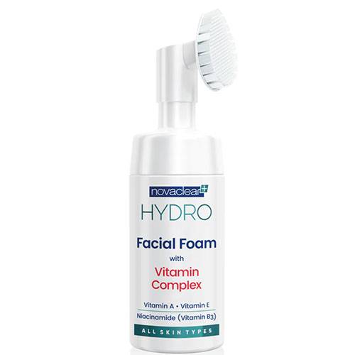 نوفاكلير هايدرو غسول رغوي مع فيتامين مركب 100مل.112099