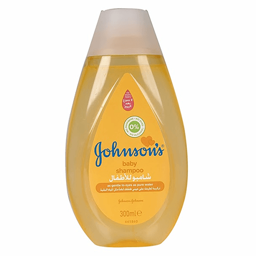 جونسون شامبو الاطفال للعناية بنظافة شعر الطفل وفروة راسه 300مل