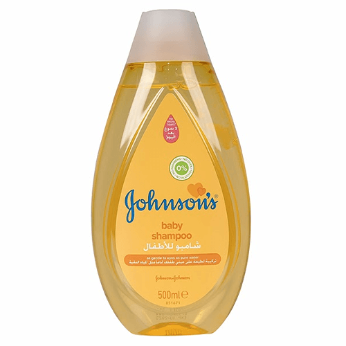 جونسون شامبو الاطفال للعناية بنظافة شعر الطفل وفروة راسه 500مل