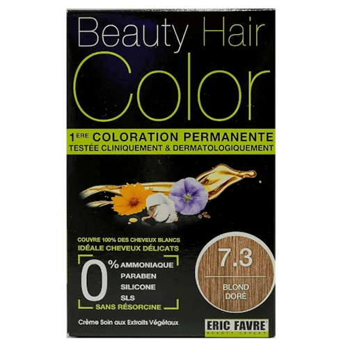 ايريك فافر صبغة بيوتي للشعر لتغير لون الشعر وتثبيته 7.3 اشقر ذهبي