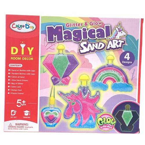 كلر داي جليتر اند جلو رمل سحري رقم.8933