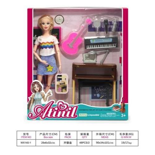 عروسة باربي موديل رقم.WX140-1