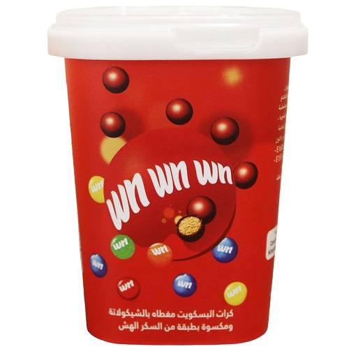 ون ون كرات بسكويت مغطاة بالشوكولاتة 180جم