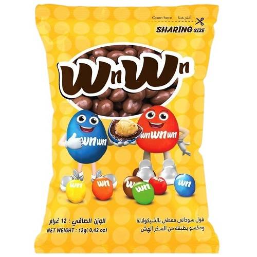 ون ون فول سوداني مغطي بالشوكولاتة 18جم