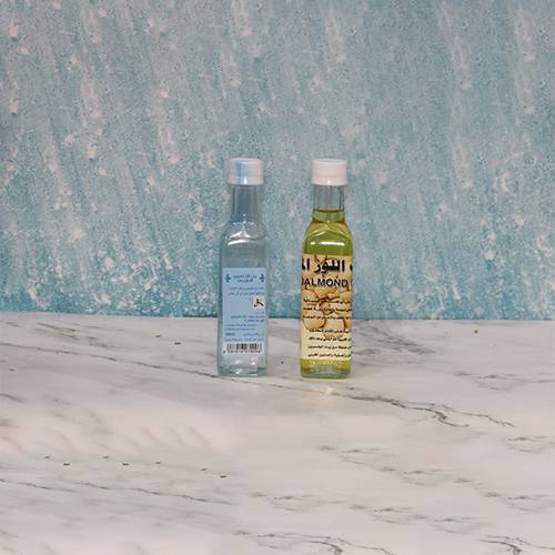 زيت اللوز والجلسرين للبشرة